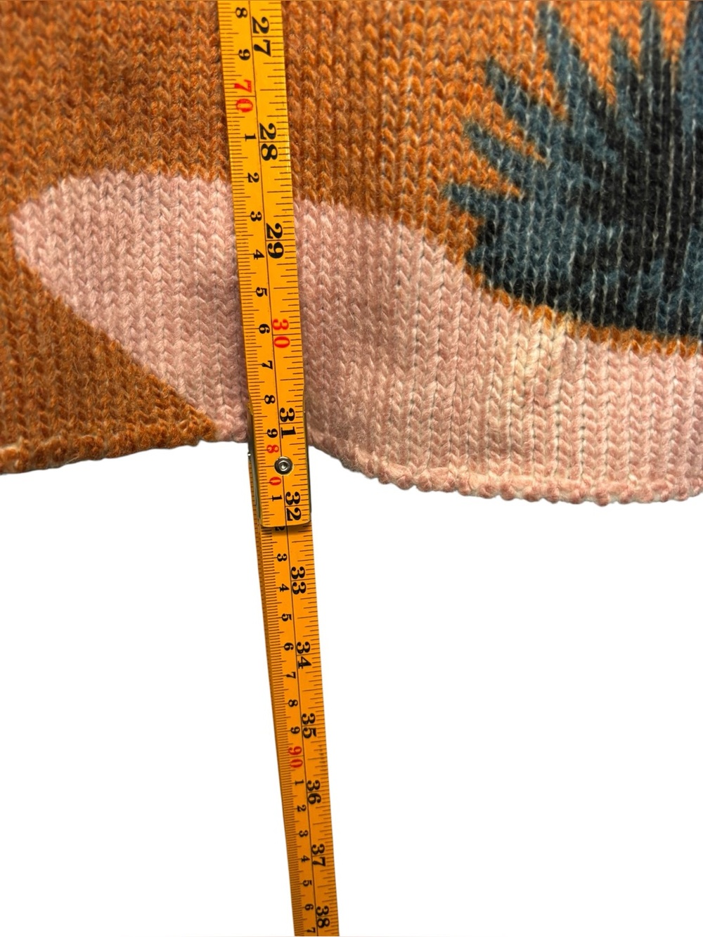 Wrangler Women Retro Desert Cardigan Western Aztec Large Oversized Southwestern - Picture 10 of 11